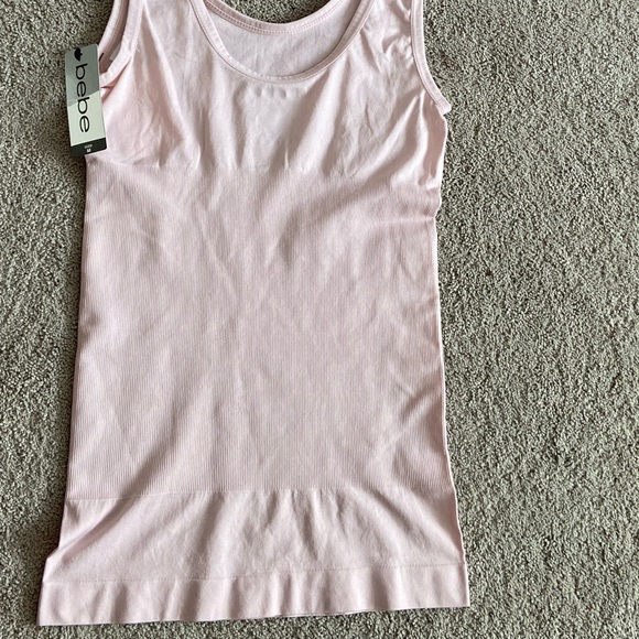 NEW Bebe Baby Pink Sleeveless top size M - Picture 5 of 7